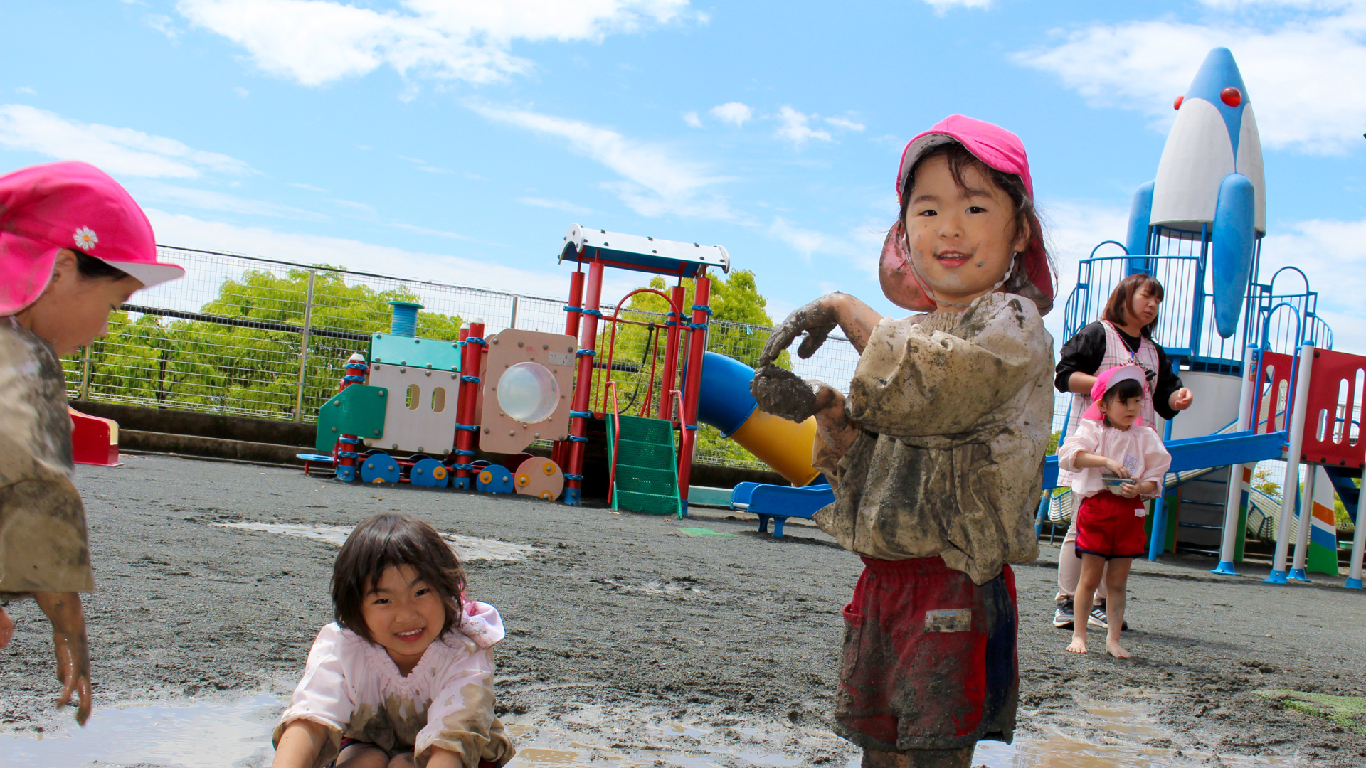 吉田学園の子どもたち